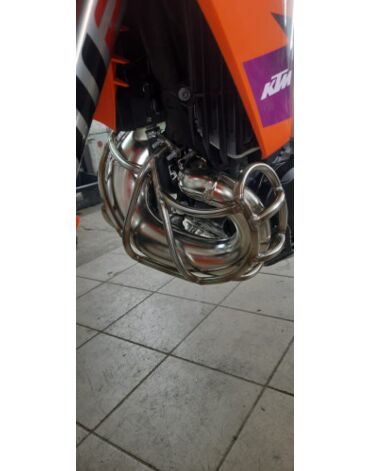 Клетка на резонатор (Tbi) KTM 250 300EXC 24- / Husqvarna TE250 300 24- / GasGas EC250 300 24-