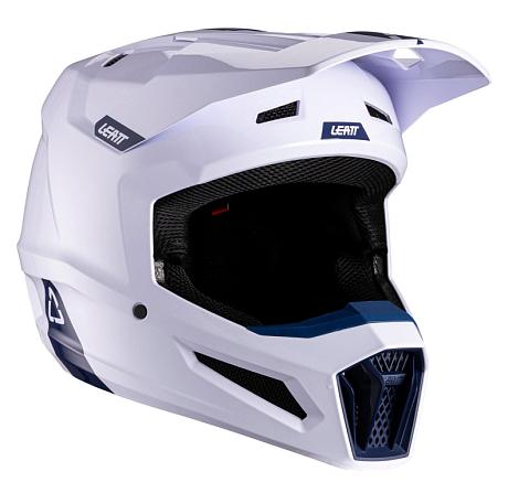 Шлем кроссовый Leatt Moto 2.5 White - фото 3