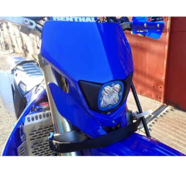Светодиодная фара Yamaha WR250F (2007 2014), WR450F (2007 2011), Чёрная (Комплект для установки) - миниатюра 1