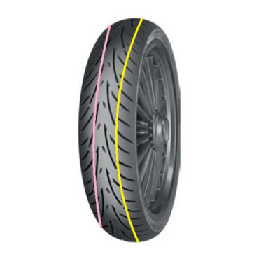 Шина Mitas Touring Force SC 120 80 14 [58S TL] - миниатюра 1