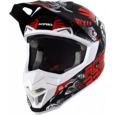 Acerbis Шлем кроссовый Profile 4 Black Grey - миниатюра 1