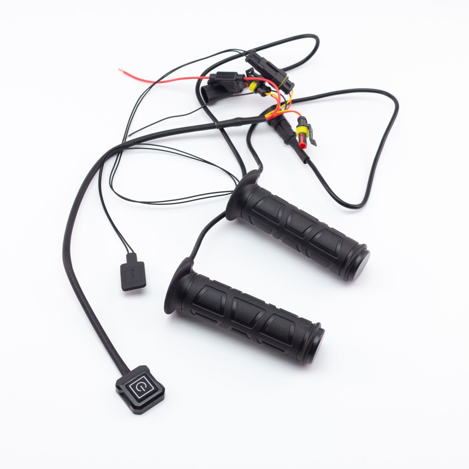 Подогрев грипс (ручек) и курка TWL HG 106A, ATV D 22мм L R126 Black
