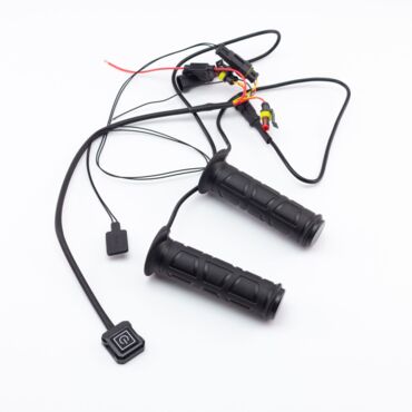 Подогрев грипс (ручек) и курка TWL HG 106A, ATV D 22мм L R126 Black - миниатюра 1