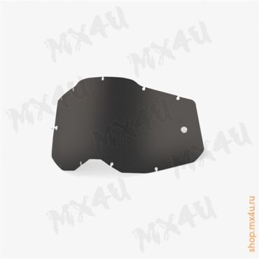 Линза 100% RC2 AC2 ST2 Replacement Lens Dark Smoke (51008 103 01) - миниатюра 1