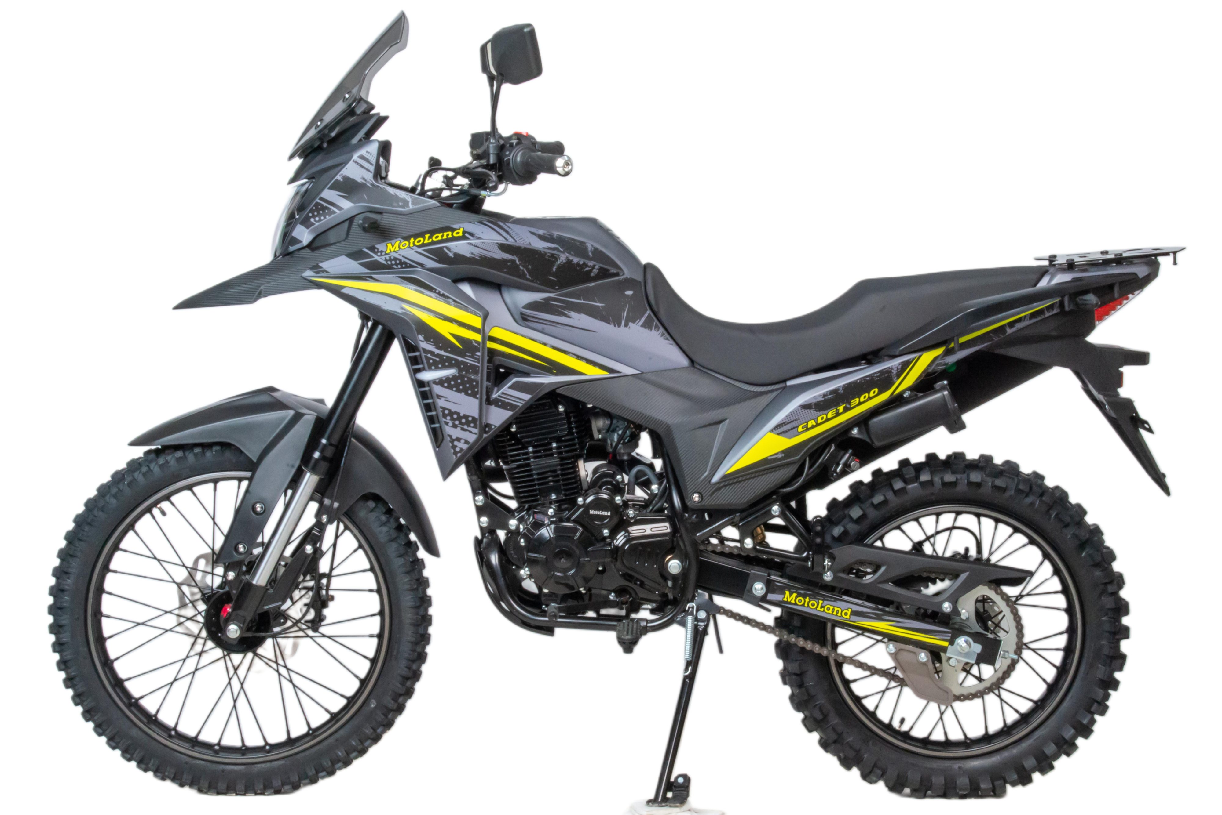 Мотоцикл кроссовый Motoland 300 ENDURO CADET зеленый