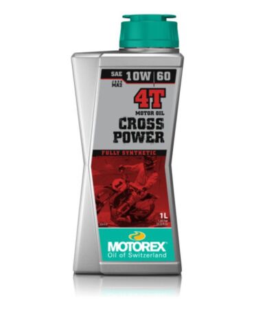 Масло моторное Motorex Cross Power 4T SAE 10W 60 JASO MA2 1л