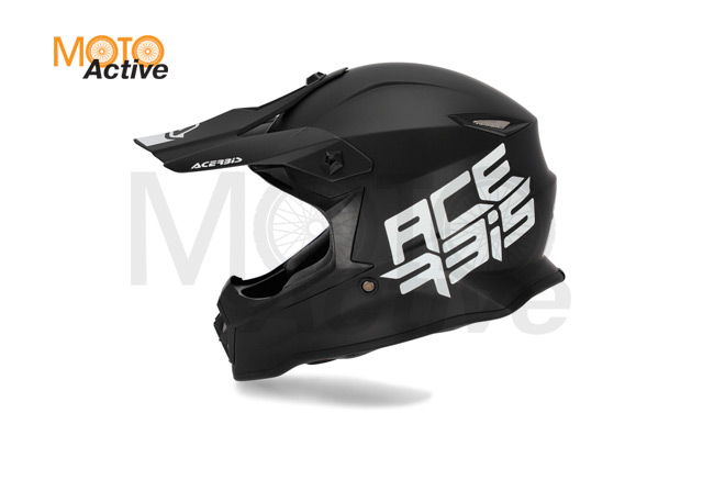 Шлем детский (кроссовый) Acerbis IMPACT STEEL JUNIOR Black - фото 2