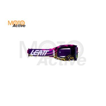 Очки Leatt Velocity 5.5 Zebra Neon Light Grey 58% - миниатюра 1