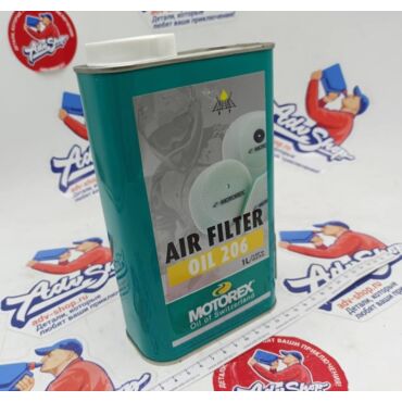 MOTOREX Масло пропитка для воздушного фильтра Air Filter Oil 206 -1L // 300052 - миниатюра 1
