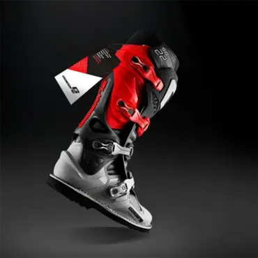 Мотоботы Gaerne SG 22 Gore Tex Enduro Red Black Grey Limited Edition - миниатюра 1