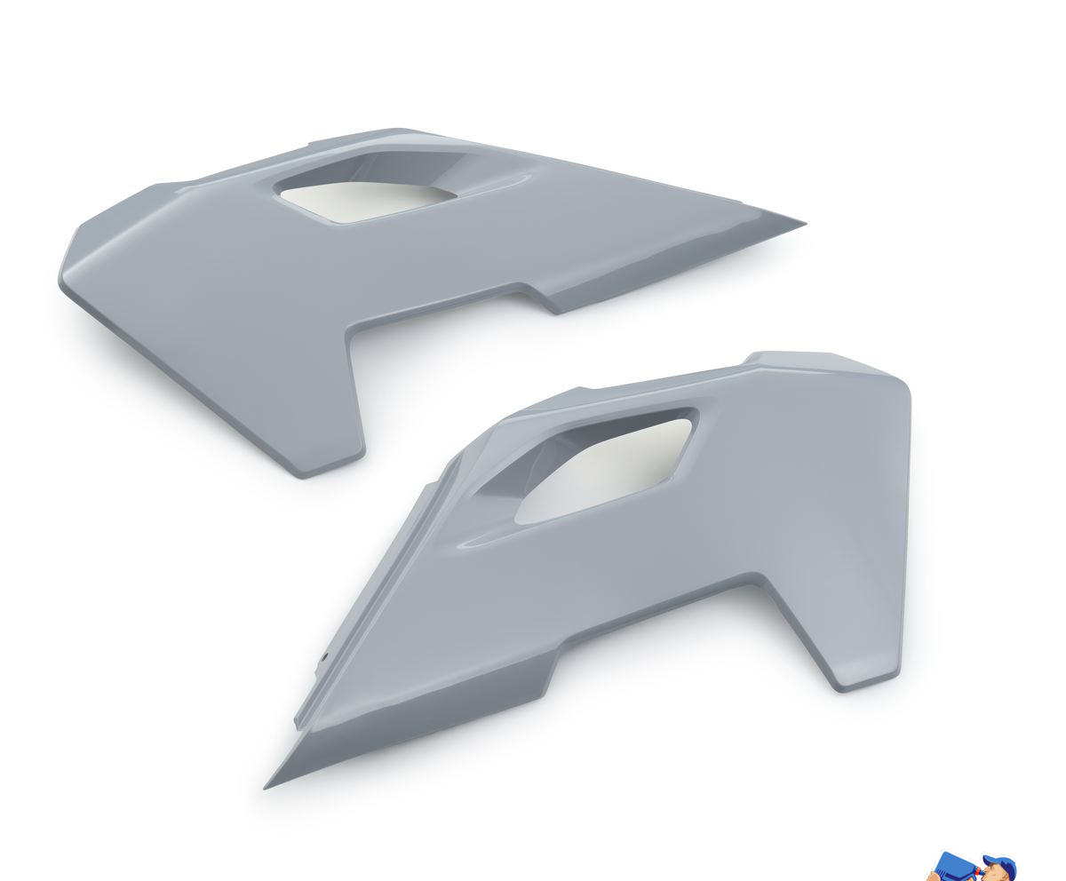 Husqvarna Spoiler set спойлер радиатора комплект ( серый ) Husqvarna TC FC 125 450 /23-> ( A36008054000BN ) - фото 1