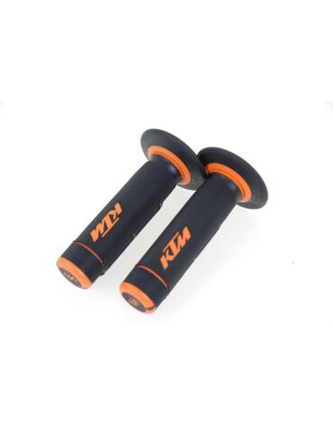 Грипсы двухкомпонентные с закрытым торцом KTM
