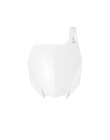 Панель номерная передняя Yamaha YZ250F (2019 2023), YZ450F (2018 2022), YZ125 250 (2022 2023), Белый