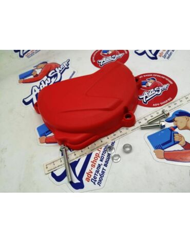 Polisport  Защита крышки сцепления ( RED ) Honda CRF250R '2018 19