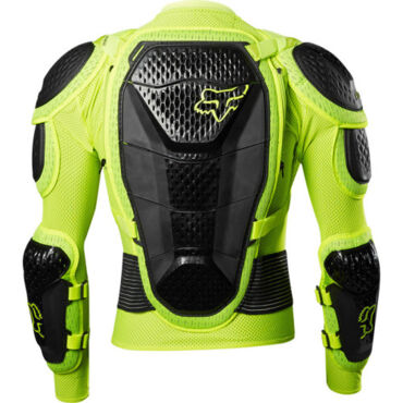 Защита на сетке FOX Titan Sport Jacket, yellow (XL, Взрослая ) - миниатюра 2