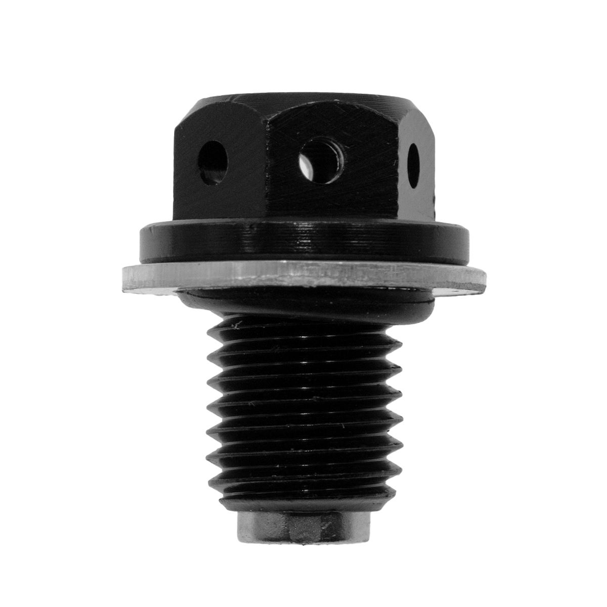Сливной болт масла с магнитом IGP CNC М12 х 1.5 Black