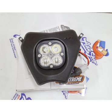 AVT extreme 2.0 LED фара KTM TBI EXC / F 2024 - > ( пластик / рамка черная ) - миниатюра 1