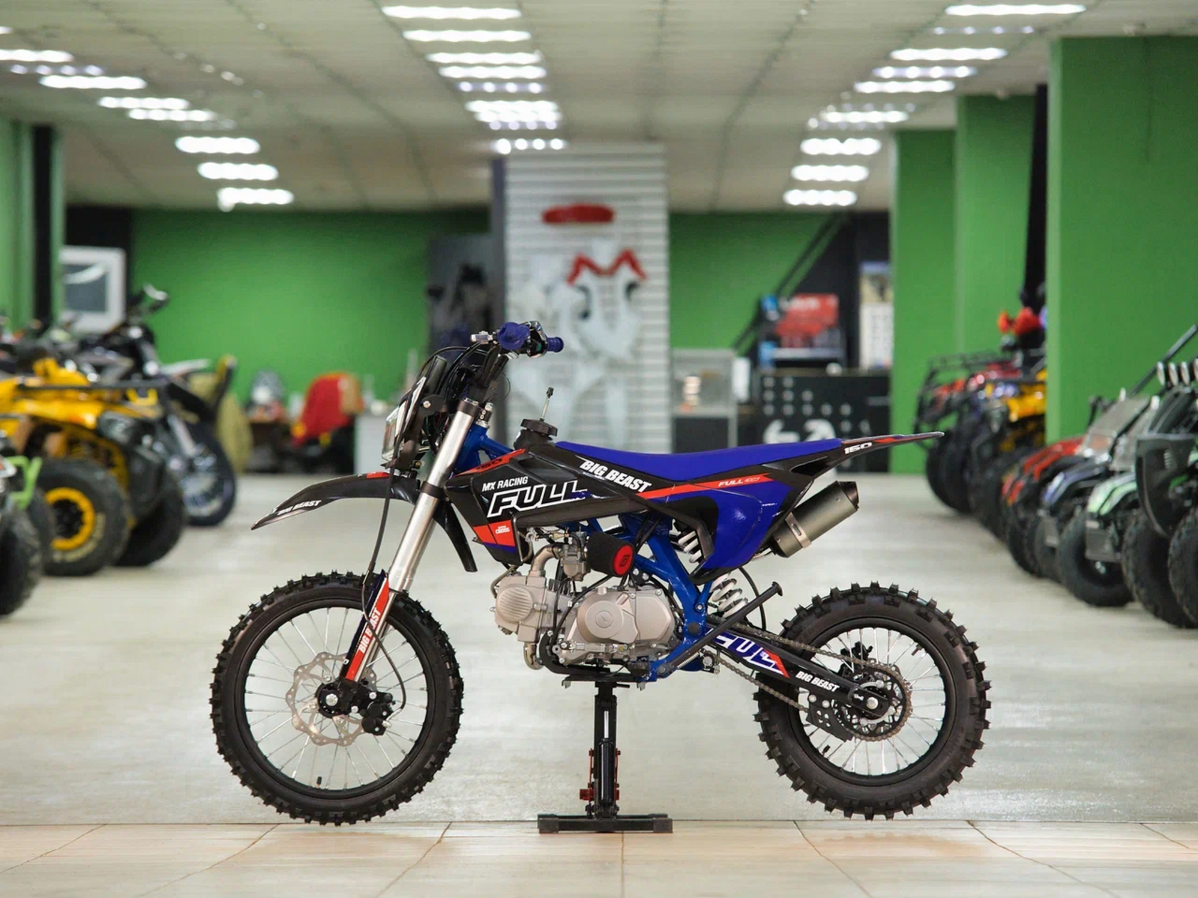 Питбайк FullCrew Big Beast 150cc 17 14 (механ., эл.стартер) - фото 1