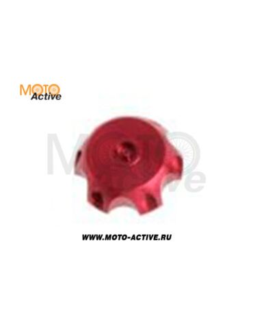 Крышка топливного бака алюминиевая d 48,5 мм SM PARTS красная