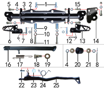 Болт M8x30 траверсы.807.0180 - миниатюра 10