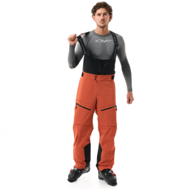 Dragonfly Брюки Freeride Pro Man Brick Brown - миниатюра 4