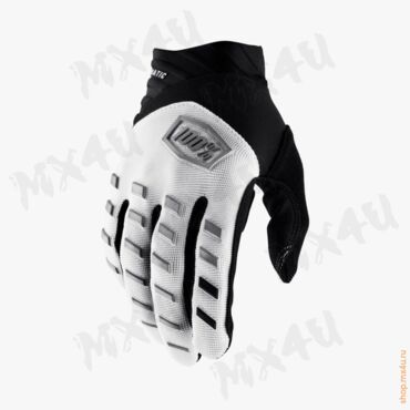 Мотоперчатки Airmatic White белые - миниатюра 1