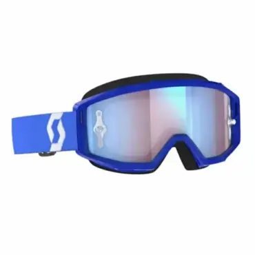 Scott Очки Primal blue white blue chrome works - миниатюра 1