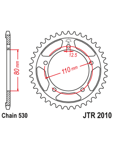 Звезда ведомая JTR2010 46