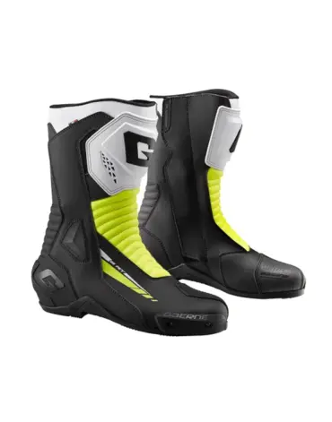 Мотоботы Gaerne GRT Black White Yellow