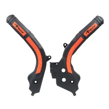 Защита рамы черно оранжевая KTM SX SX F 16 18 / EXC EXC F 17 19 - миниатюра 1