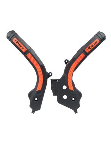 Защита рамы черно оранжевая KTM SX SX F 16 18 / EXC EXC F 17 19