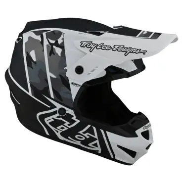 Мотошлем подростковый Troy Lee Designs Youth GP Helmet Nova Camo White - миниатюра 1