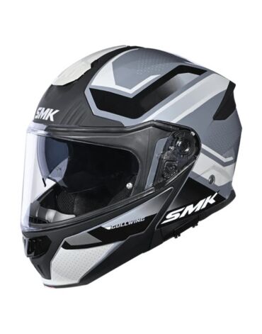 Шлем дорожный SMK GULLWING SUPERTOUR, grey matt (M, Взрослая  Дорожная)
