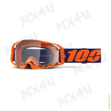 Очки Armatic Neon Orange / Прозрачная линза - миниатюра 1