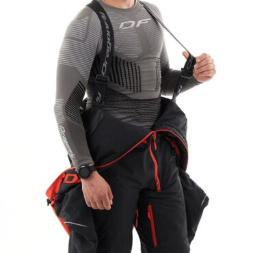 Dragonfly Комбинезон Gravity Premium Man Black Red 2024 - миниатюра 1