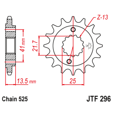 Звезда ведущая JTF296 16 - миниатюра 1