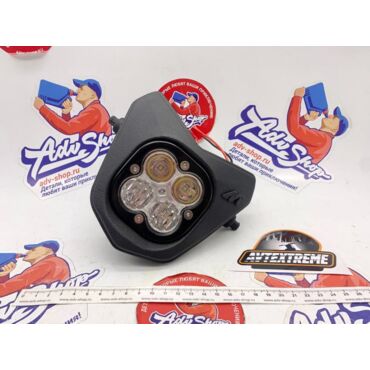 AVT extreme 2.0 LED фара Sherco 24->  ( пластик / рамка черная ) - миниатюра 1