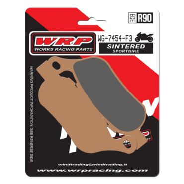 Тормозные колодки WRP WG 7454 F3 (LMP454 SR / FDB2251 / FA458) - миниатюра 1