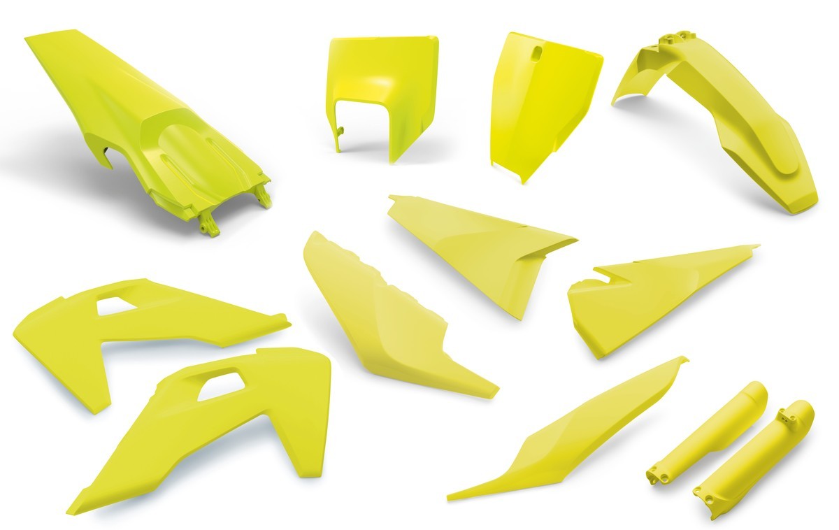 Husqvarna Plastic parts kit  (Electronic Yellow)  полный комплект пластика желтый FE / TE 19 22 ( 00010000314 )
