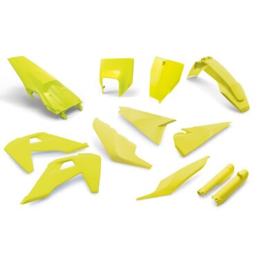 Husqvarna Plastic parts kit  (Electronic Yellow)  полный комплект пластика желтый FE / TE 19 22 ( 00010000314 ) - миниатюра 1