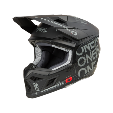 Oneal Шлем кроссовый 3Series Static черный серый - миниатюра 2