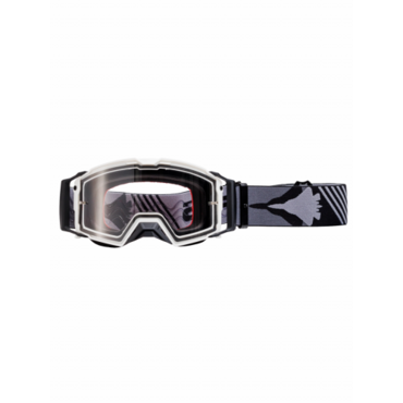 Очки кроссовые STARKS EF56 101HD(heavy duty) Черный Белый - миниатюра 1