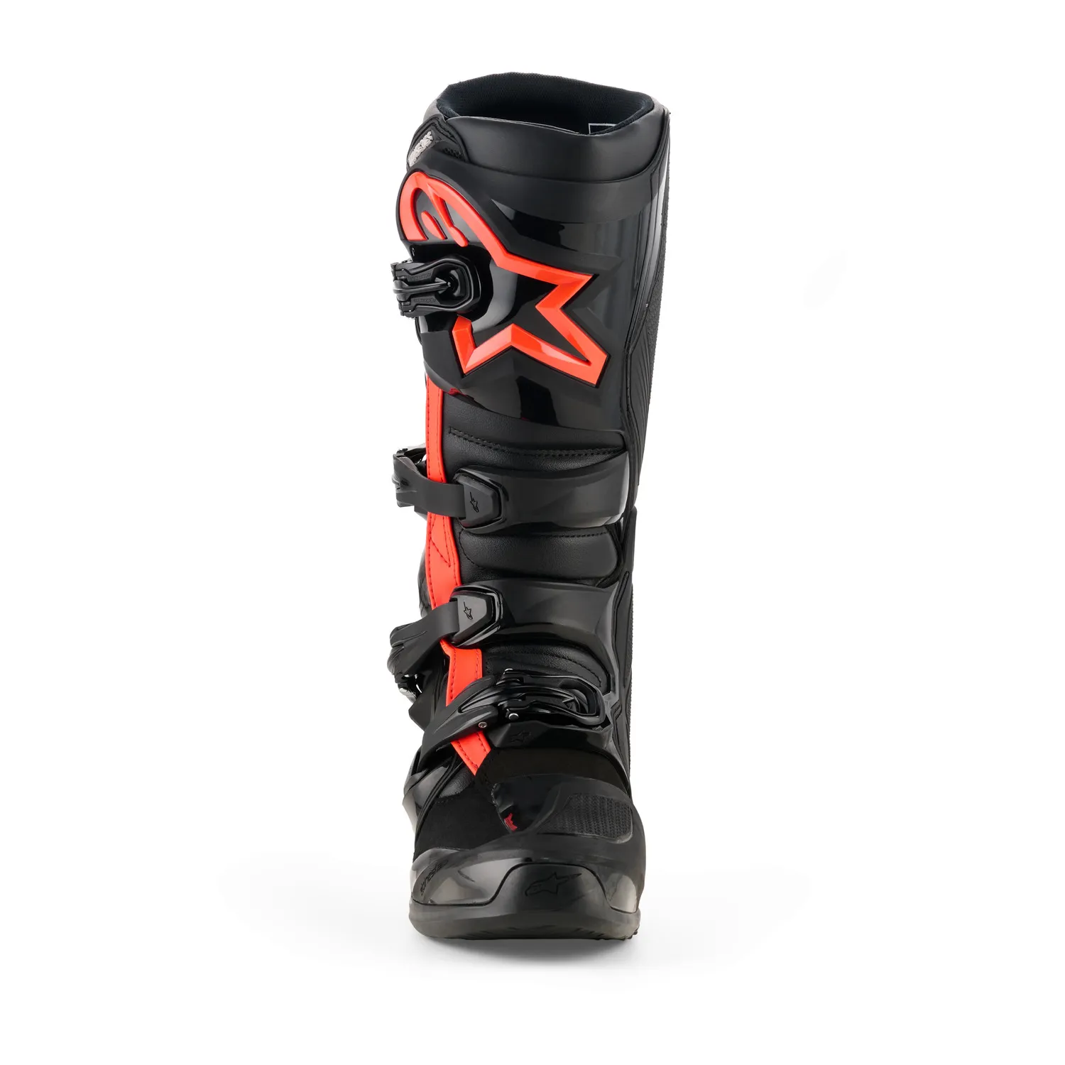 Мотоботы ALPINESTARS TECH 7 Black/Red Fluo - фото 1