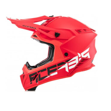 Acerbis Шлем Steel Carbon Red 2 - миниатюра 1
