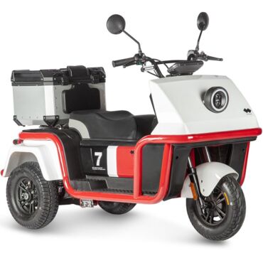 Электротрицикл Wanshida DOUHAO 60V 800Вт - миниатюра 2