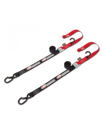Стяжки MAXIMA TIE DOWNS 2 PK BLK RED