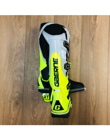 Мотоботы GAERNE SG 12, GREY YELLOW, FLUO BLACK