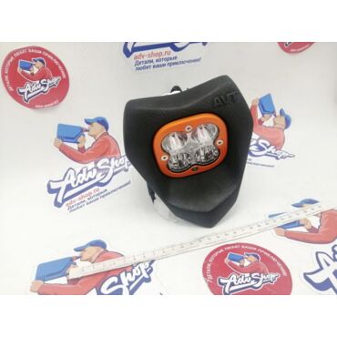 AVT extreme 2.0. LED фара KTM EXC 2008 2013 ( пластик / рамка оранжевая ) - миниатюра 1