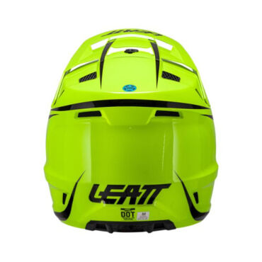 Leatt Шлем кроссовый 3.5 V26 Neon Yellow + очки Vizion 3.5 - миниатюра 1