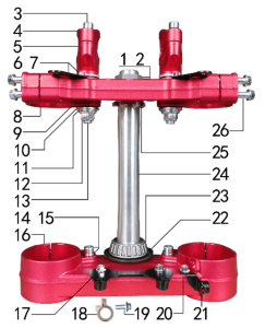 Болт M12x1,25x72 крепления руля.802.0130 - миниатюра 2